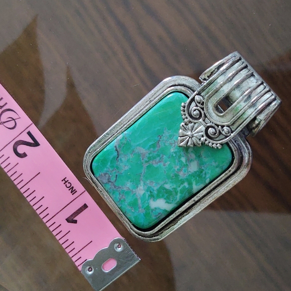 Turquoise Pendant and Necklace Bundle - Picture 9 of 12